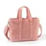 Fashion Bag Supplier Teddy Weekender Bag Custom Logo Size Plush Teddy Bag