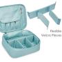 Gelory Travel Makeup Bag Large Cosmetic Bag Makeup Case Organizer for Women and Girls