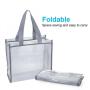 Gelory 2024 Large Reusable Mesh Grocery Beach Bags Heavy Duty Washable Large Grocery Shopping Bags Foldable Travel Gym