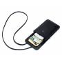 New style leather mobile phone bag crossbody bag touch screen leather phone bag with strap