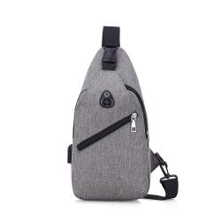 ZX033 Anti-Theft Waterproof Sling Shoulder Bags Outdoor Sports Chest Bag Travel Hiking Men Crossbody Chest Bags for Running
