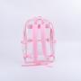 Transparent PVC School Bag Jelly Color College Students Plain Clear Bookbags Teenager Waterproof School Backpacks Clear Backpack