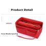 KBW052 2023 New Felt Bag High Quality Felt Cosmetic Storage Package Foldable Convenient Felt Cosmetic Bag with Key Chain