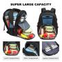 2023 New LOVEVOOK Insulated Lunch box backpacks for men 17in school College Work Camping Picnic Travel cooler laptop backpacks