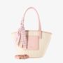Susen Chrisbella 2022 summer new women's embossed handbag texture niche art Tote Bag bow women's Branded handbags for women bags