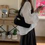 New style versatile black handbag for women carteras para mujer 	 sac a main