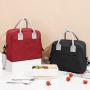 New Portable Soft Cooler Lunch Bag Thermal Lunch Bag  Lunch Cooler Bag with Storage Pocket