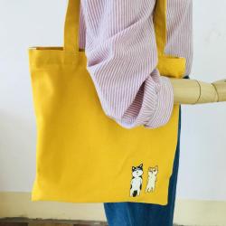 Wholesale Single-Shoulder Canvas Bag for Women Casual Shopping Tote Bag  Student School Bag Custom Logo