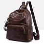 Popular Borsa A Main Durable Casual School Bag Pu Leather Women Bag Multicompartments Backpack  For Girls
