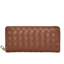 ZR394 Woven Fashion Wallet Women's 2023 New Zipper Large Capacity Long PU Handheld Bag Women's Spot Wholesale