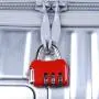 DC007 Multiple Color Customized Mini Padlock Anti-Theft High Quality Combination Travel Lock for Luggage Portable Password Lock