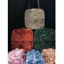 Crystal Begs Metal Chain Women Evening Box Bags Wedding Party Rhinestone Purse Handbags Clutch