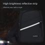 Gelory Water Resistant Polyester Funny Pack Lightweight Crossbody Chest Bag Single Shoulder Bag For Gym Workout Travel Hiking Outdoors