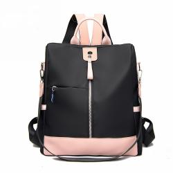 New Waterproof Oxford Women's Laptop Backpack Day Bag Customized Stitching Travel Shoulder Strap Bag For Ladies