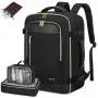 LOVEVOOK 17.3 in Laptop Travel Backpack Carry On Bags Outdoor School Business Backpacks with 3 Packing Cubes 35L Luggage Bag