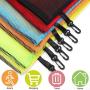 Wholesale Nylon Mesh Drawstring Bag With Clips For Swimming Collecting Toys Laundry Sports Gym Beach Travel