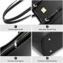 Lovevook high quality 15.6 inch PU leather women laptop bag large shoulder tote laptop bags ladies office laptop handbags