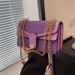 2024 New Style Crocodile Grain Shoulder Bags Ladies Fashion Crossbody Bags Chain Quality Luxury Handbags For Women Famous Brands