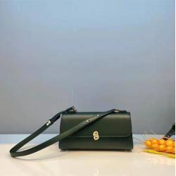 2021 Lock Mini Shoulder Bag Crossbody Elegant Female Small Underarm Bag Women Handbags Genuine Leather Axillary Bag