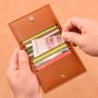 ZR011 Popular Men's And Women's Simple Certificates Credit Cards Driver's Licenses Small Wallets Anti-degaussing Card Holders