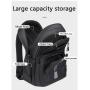 ZR936 New Hot Sell Backpack Laptop Bag Waterproof Oxford Men's Backpack University Student Schoolbag Campus Travel Outdoor