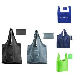 2024 GELORY Customized Reusable Heavy Duty Shopping Tote Bags Washable Foldable Grocery Shopping Bags