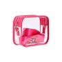 Factory Wholesale Adjustable Strap PU Leather Women Men Black White Pink Gameday Stadium Approved Bags Clear Purse Crossbody Bag