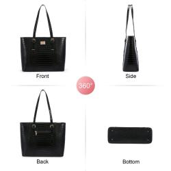 Lovevook 2022 15.6inch 2pcs Large Laptop Purse for Women Cute Computer Handbags Ladies Laptop Tote Bags