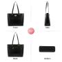 Lovevook 2022 15.6inch 2pcs Large Laptop Purse for Women Cute Computer Handbags Ladies Laptop Tote Bags