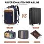 LOVEVOOK Factory Wholesale Custom Logo 40L Carry On Backpack TSA Personal Item Travel Weekender Overnight Luggage Daypack Bags