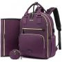 Wholesale 3 in1 waterproof baby diaper bag with Changing Pad nappy Large diaper Organizer bag Portable mummy diaper bag backpack