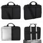 ZWY024 New Popular Unisex Laptop Handbag Polyester Waterproof Wear-resistant Thickened Laptop Briefcase Daily Casual Handbag