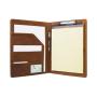 Personalized Business Organizer A4 size with pen holder Vintage leather Notepad Holder