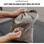 HMWPE Security Backpack Anti Knife Bag Water Proof Drawstring Level 5 Cut Resistant Anti-theft Bag With Lock Avoid Theft Bag