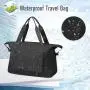 Gelory Large Capacity Travel Polyester Duffel Bag Lightweight Waterproof Dry And Wet Separation Foldable Storage Bag For Travel