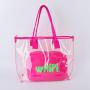 New Arrival Clear Handbag Transparent PVC Tote Women Shoulder Bag 10 Colors RTS Waterproof Tote Travel
