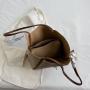 Bolsos Para Mujeres Large Capacity Handbag Simple Silk Scarf Single Shoulder Bag Wholesale Pu Pure Color Tote Bag