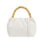 Hot Selling Product Softer Vegan Leather Lady Crossbody Bag Bamboo Handle  Evening Clutch Bag Wholesale Purses Women Hand Bags