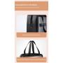 ZF039 Customized PVC Waterproof Cosmetic Bag Tripartite Portable Dustproof Transparent Wash Bag Travel Frosted Storage Bag