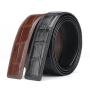 Cinturones De Cuero Genuinos Designer Custom Luxury Famous Brand Crocodile Belts For Man Fashion Genuine Leather Waist Mens Belt