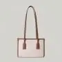Wholesale Handbag Factory Customize Leather And Canvas Bags Fashionable Smaller Women Tote Bags