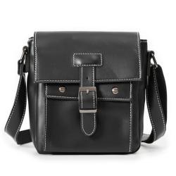 XL327 Genuine Leather Multi-layer Large Capacity Messenger Bag Wear-resistant Durable Bag First Layer Cowhide Men's Shoulder Bag