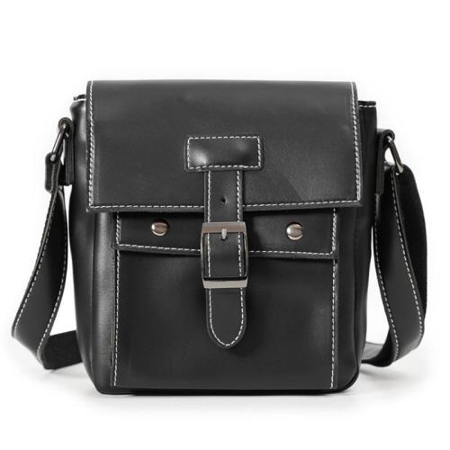 XL327 Genuine Leather Multi-layer Large Capacity Messenger Bag Wear-resistant Durable Bag First Layer Cowhide Men's Shoulder Bag