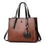 Customs Tote Bag Large Capacity Mother's Single Shoulder Bag Luxury Leather Messenger Bag Customs Handbag For Women