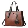 Customs Tote Bag Large Capacity Mother's Single Shoulder Bag Luxury Leather Messenger Bag Customs Handbag For Women