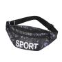 Factory Personalized Camo Sports Waist Bag Custom Large Capacity Running Fanny Pack Belt Bag Waterproof