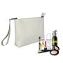 Pure Milky Ivory White Secure Smell-Proof Pouch with Combo Lock for Your Valuables and Accessories