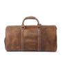 XL309 Genuine Leather Durable Duffle Bag Casual Large Capacity Travel Bag Lightweight Anti Water Handbag Customized Logo