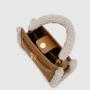 2024 New Fashion Shoulder Bags Hot Sale Popular Latest Design Fur Edged Handbags For Women