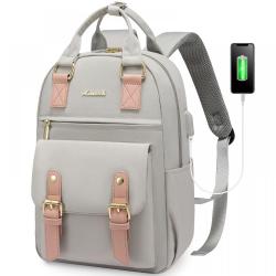 Fashion LOVEVOOK Lightweight small backpacks bag with usb school students custom logo outdoor women backpack casual travel bag